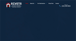 Desktop Screenshot of ecvpetcare.com